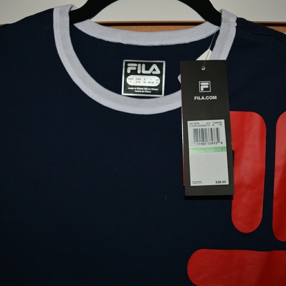 FILA Cropped Logo Muscle Sleeveless Top - Picture 2 of 4